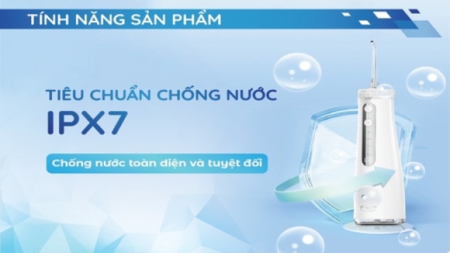 Tiêu chuẩn chống nước IPX7