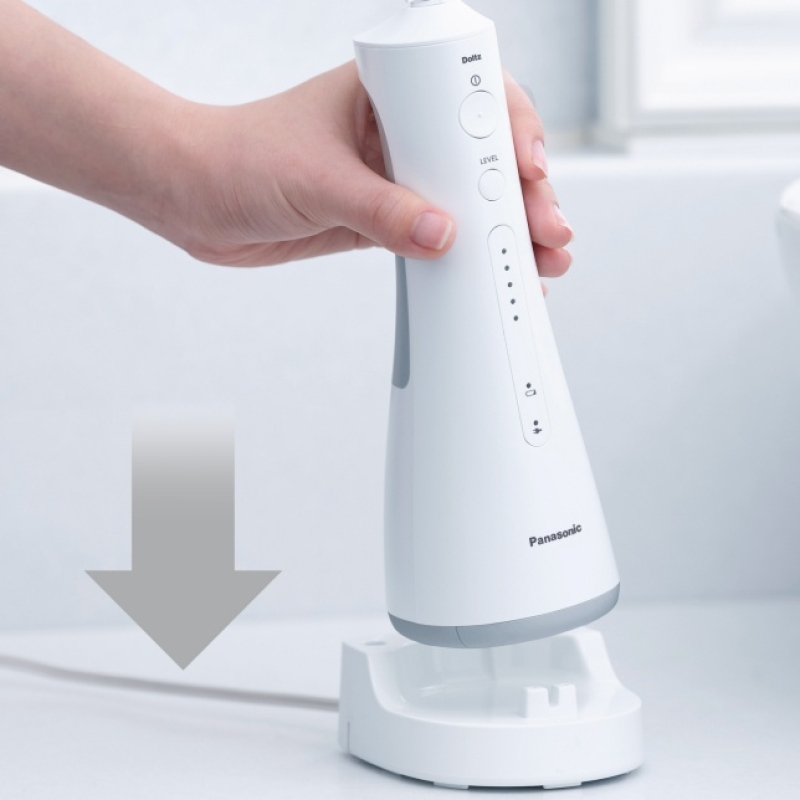 Máy Tăm Nước Panasonic EW1513 - Thế Hệ Mới - Bảo Hành Chính Hãng - Công Nghệ Siêu Âm - Làm Sạch Răng Nướu, Chỉnh Nha