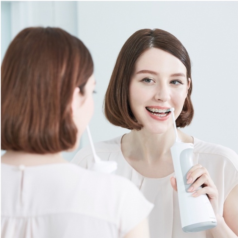Máy Tăm Nước Panasonic EW1513 - Thế Hệ Mới - Bảo Hành Chính Hãng - Công Nghệ Siêu Âm - Làm Sạch Răng Nướu, Chỉnh Nha